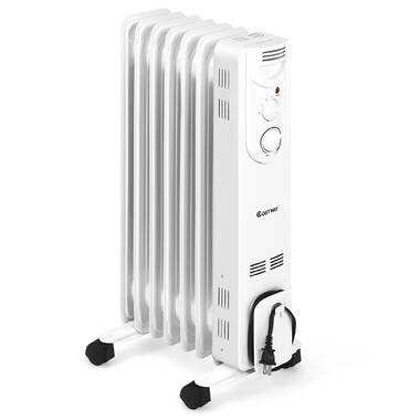 Costway 4000 BTU Electric High Efficiency Radiator Space Heater